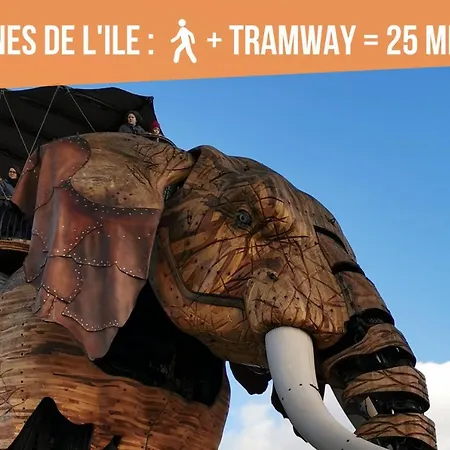 Gare / 2 / Appartistic Machines De L Ile / Wifi Fibre Appartement *