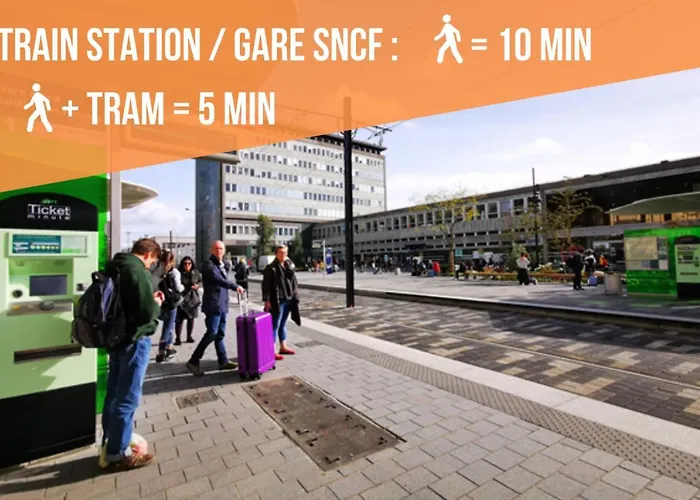 Gare / 2 / Appartistic Machines De L Ile / Wifi Fibre Nantes